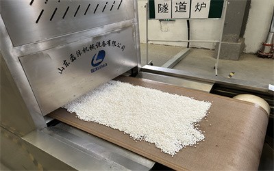 關于顆粒狀化工原料的微波烘干加工